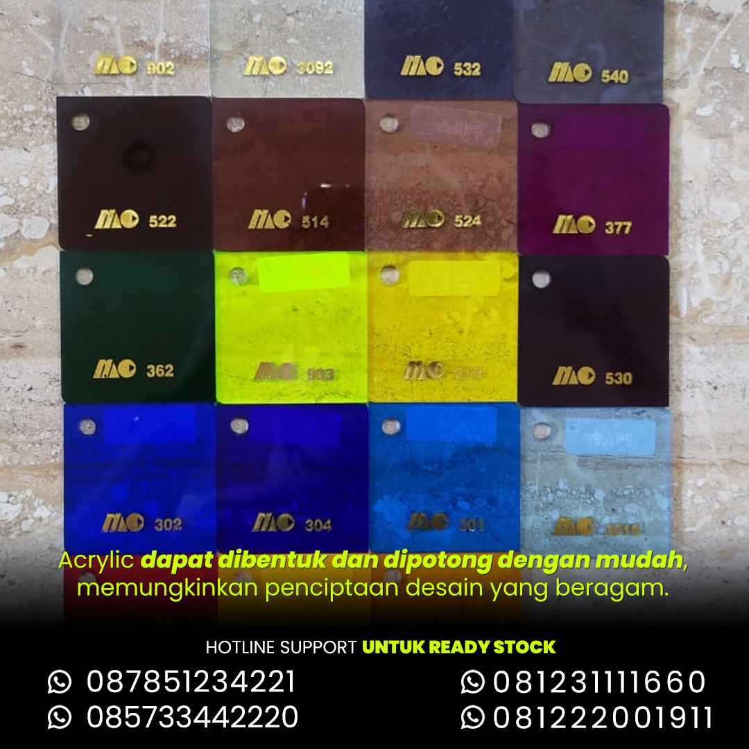 Distributor Akrilik Surabaya
